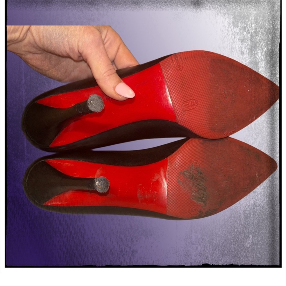 Christian Louboutin Red bottom Heels Size 10!